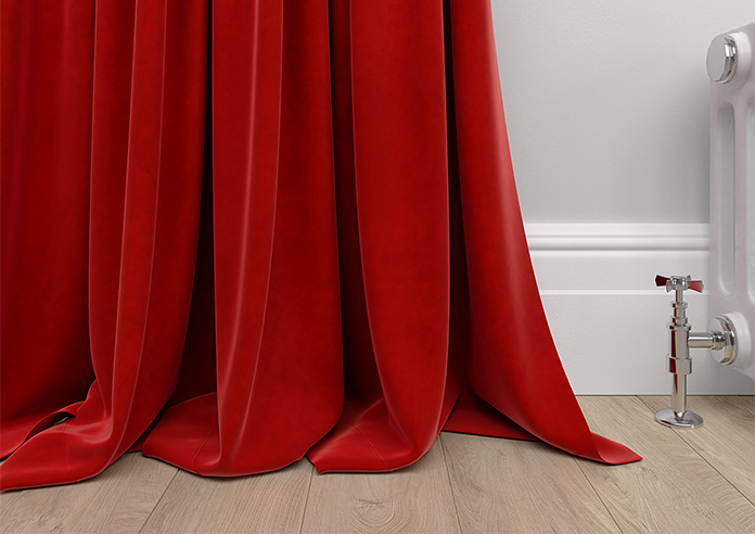 Odessa Velvet, Crimson - Made to Measure Curtains - Image 6